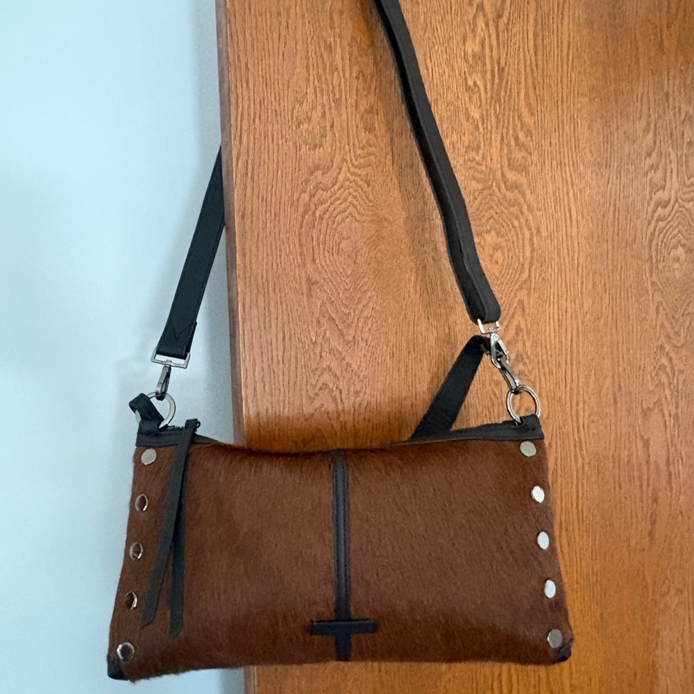 Hammitt Kyle Medium Calf Hair Handbag, NWOT - Picture 2 of 16